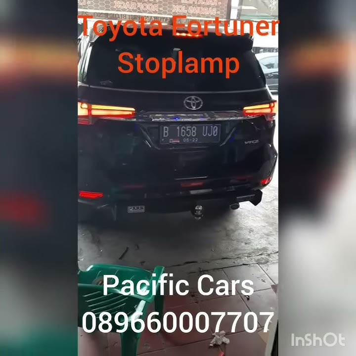 Toyota Fortuner Stoplamp