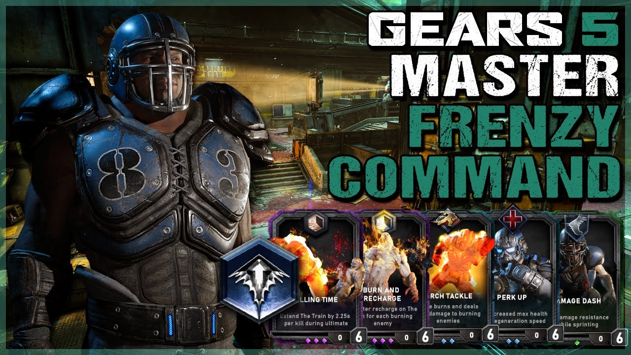 The Whole Grain Pain Train Build! - Master Brawler on Command - Gears 5 Frenzy Horde 10-30-2021