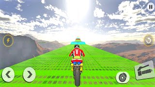 Bike Stunt 3D Bike Racing Games - Sky Stunt Racing - New Motor Bike Race Game screenshot 3