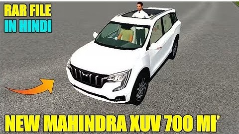 How to add  Mahindra XUV 700 Car Mod in Bus simulator indonesia.. #‎⁨@princeGamer142-u6s