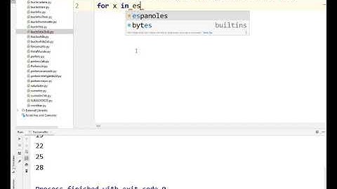 Bucle for sobre lista Python TIC 2 Bachillerato IES Monterroso