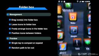 Android3D UI - TSF Shell Pro 1st edition demo screenshot 2