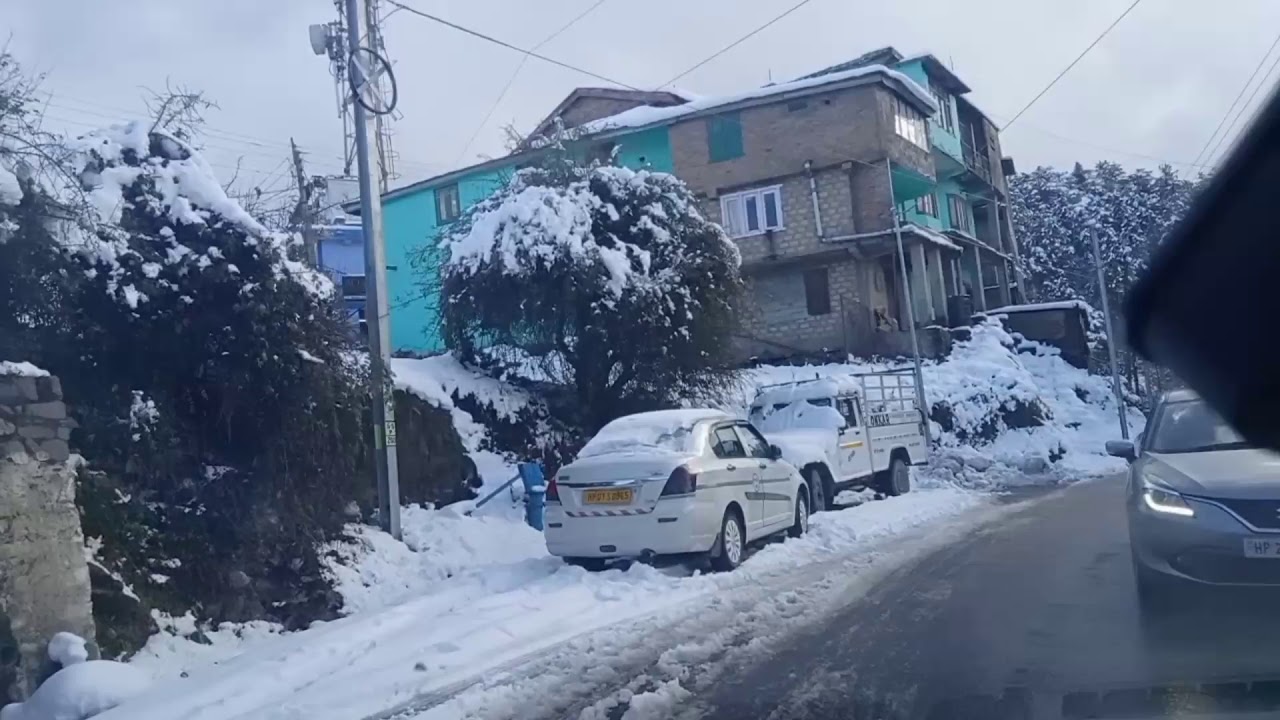himachal-pradesh-shimla-shimla-ka-barf-jabardast-travel-youtube