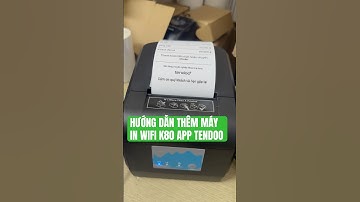 Máy in bill K80 kết nối điện thoại app Tendoo Zywell ZY908