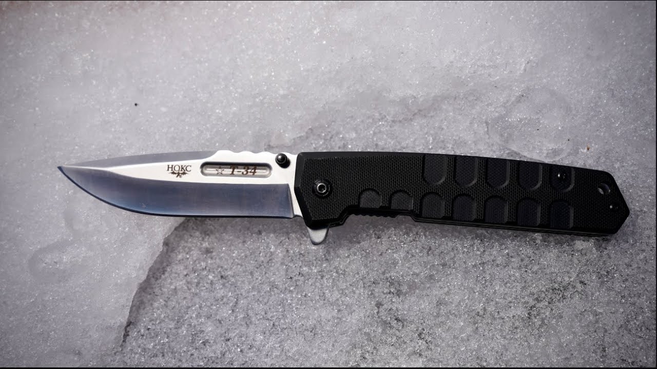 Nóż jak Czołg T-34  ,Test i Recenzja -KO