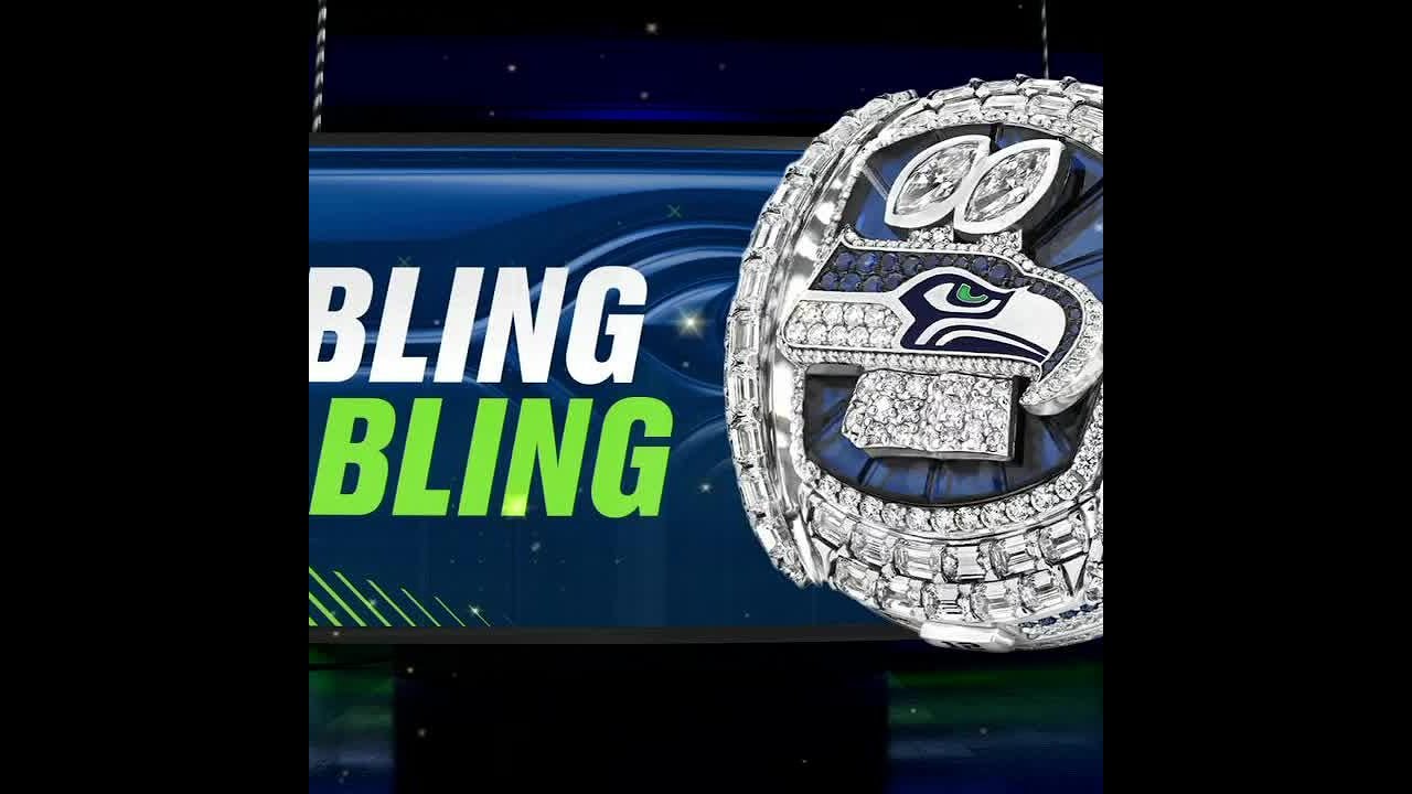 BLING! BLING! Seahawks receive their Super Bowl rings 🤩