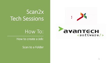 Create a Simple Job which Scans To a Folder