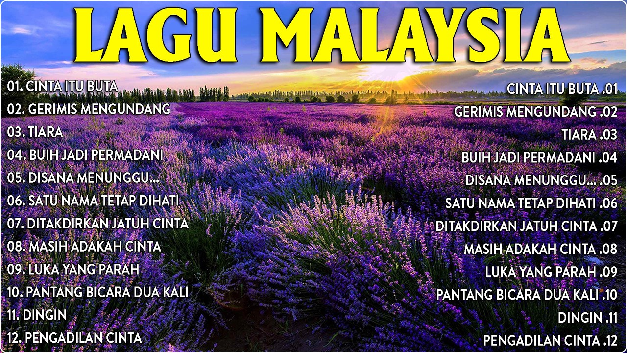 Lagu Malaysia Lama Populer | Slow Rock Malaysia 80an 90an Full Album Tanpa Iklan