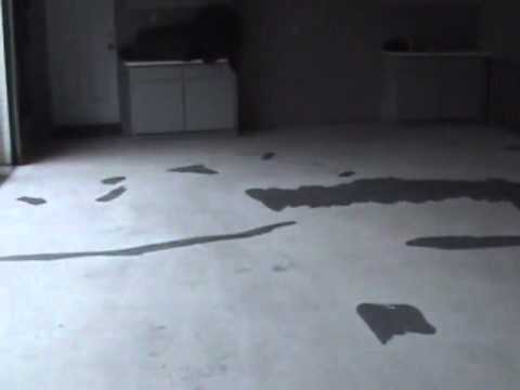 Repairing A Garage Floor Youtube