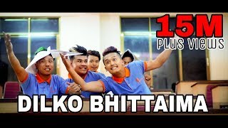 Dilko Bhittaima Official Music Video || The Cartoonz Crew