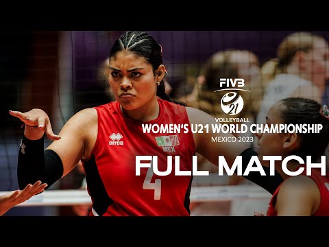 🔴LIVE MEX🇲🇽 vs. THA🇹🇭 - Women's U21 World Championship | Lèon