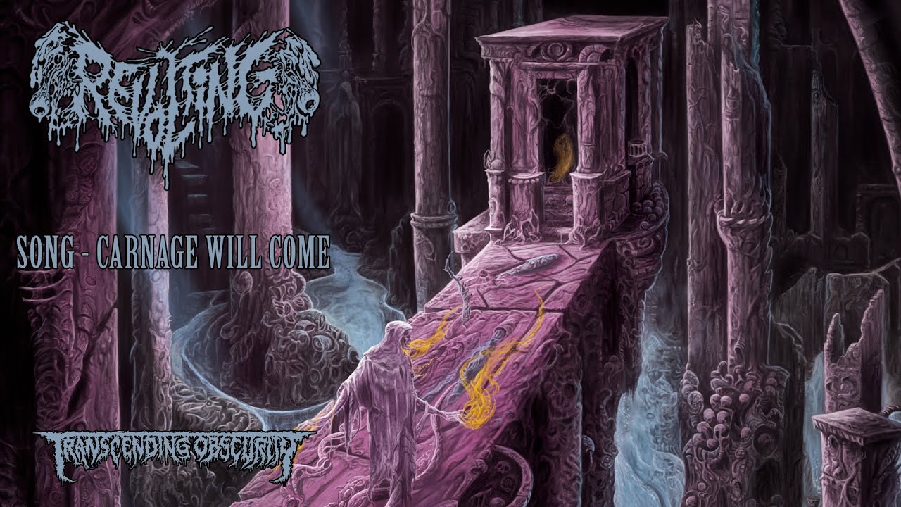 REVOLTING (Sweden) - Carnage Will Come LYRIC VIDEO (Death Metal) Transcending Obscurity