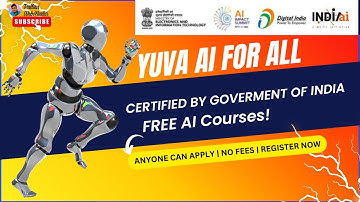 YUVA AI For All: Free Govt AI Course + Certificate | Anyone Can Apply! 
