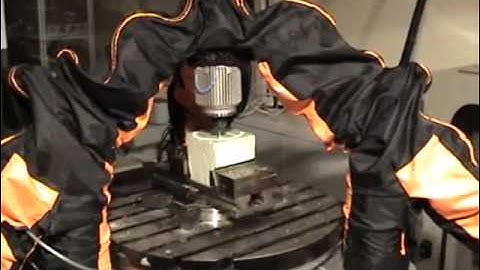 Parallel robot for milling - demo