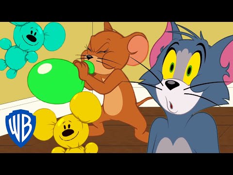Tom & Jerry | Balloon Blowing Party | WB Kids