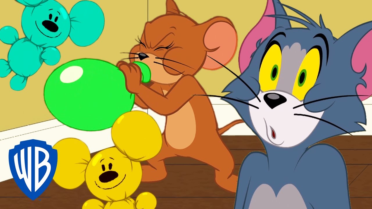 Tom & Jerry | Balloon Blowing Party | WB Kids