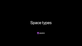 Space types — Axero Solutions Intranet