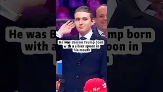 He was Barron Trump born with a silver spoon in his mouth #shorts #celebrity #trump #barron