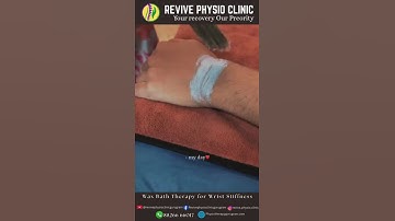 Wax Bath Therapy for Wrist Stiffness