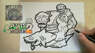 HOW TO DRAW PIRATE ZOMBISTEIN - PLANTS VS ZOMBIES 2 / how to draw pirate zombistein - pvz2 HOW TO DRAW PIRATE ZOMBISTEIN - PLANTS VS ZOMBIES 2 / how to draw pirate zombistein - pvz2
