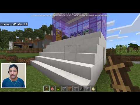 Maden Robotu - Komut Blogu Sistemi | MCPE Minecraft