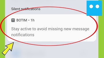 Botim | Stay active to avoid missing new message notifications