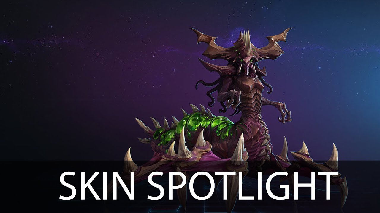 Heroes Of The Storm Zagara Skin Spotlight YouTube