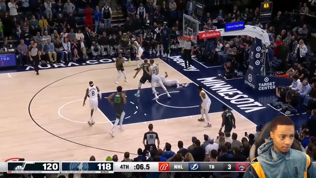 FlightReacts JAZZ at TIMBERWOLVES | NBA FULL GAME HIGHLIGHTS | October ...