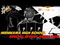 Nishikawa High School Combo 3 Peak Card In Colloseum,With Special Effect Animation - The Spike Cross