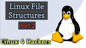 LINUX FILE SYSTEM HIERARCHY STRUCTURE (Part -2) LINUX 4 HACKERS COURSE #linux #kalilinux #course