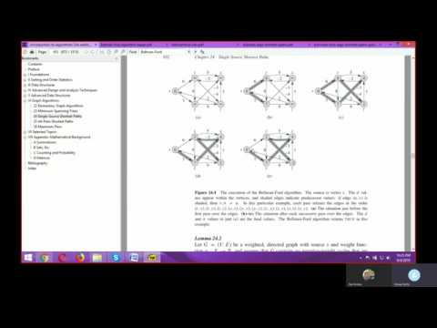 Bellman-Ford algorithm and