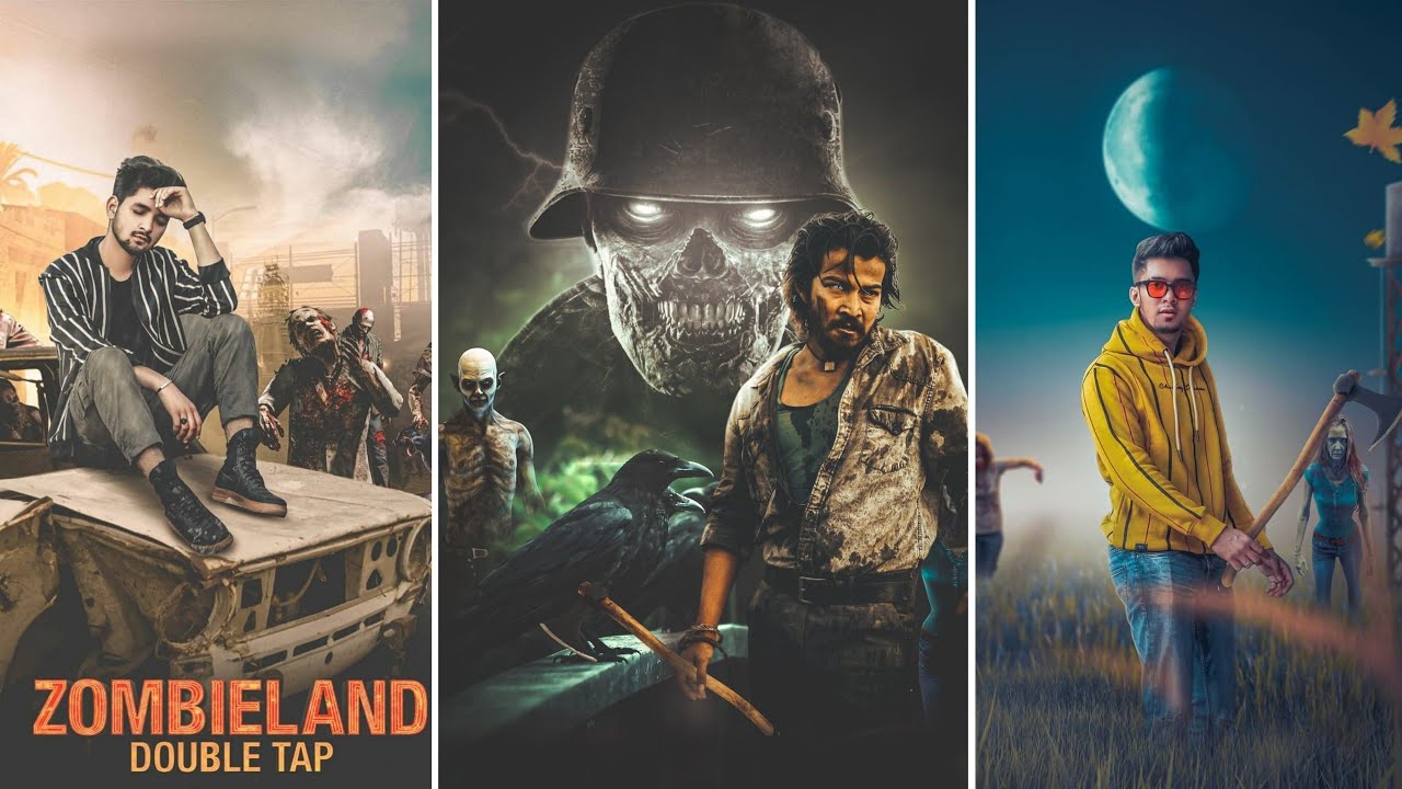 Picsart New Zombie Concept Photo Editing || Zombie Photo Editing - SP PHOTO EDITING