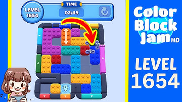 Color Block Jam Level 667 (1654) Solution Walkthrough