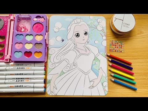 Trang Điểm Cho Công Chúa Bạch Tuyết Tô Son, Đánh Mắt - Makeup Princess (Rainbow Candy) | Foci