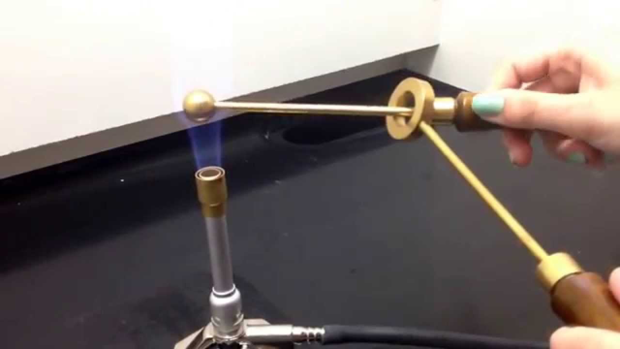 Thermal Expansion - Ball Ring experiment - YouTube