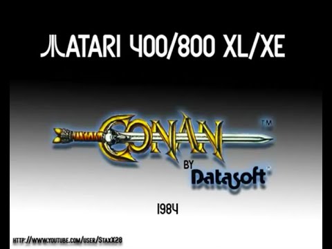 Atari 400/800/XL/XE - Conan [Datasoft] 1984