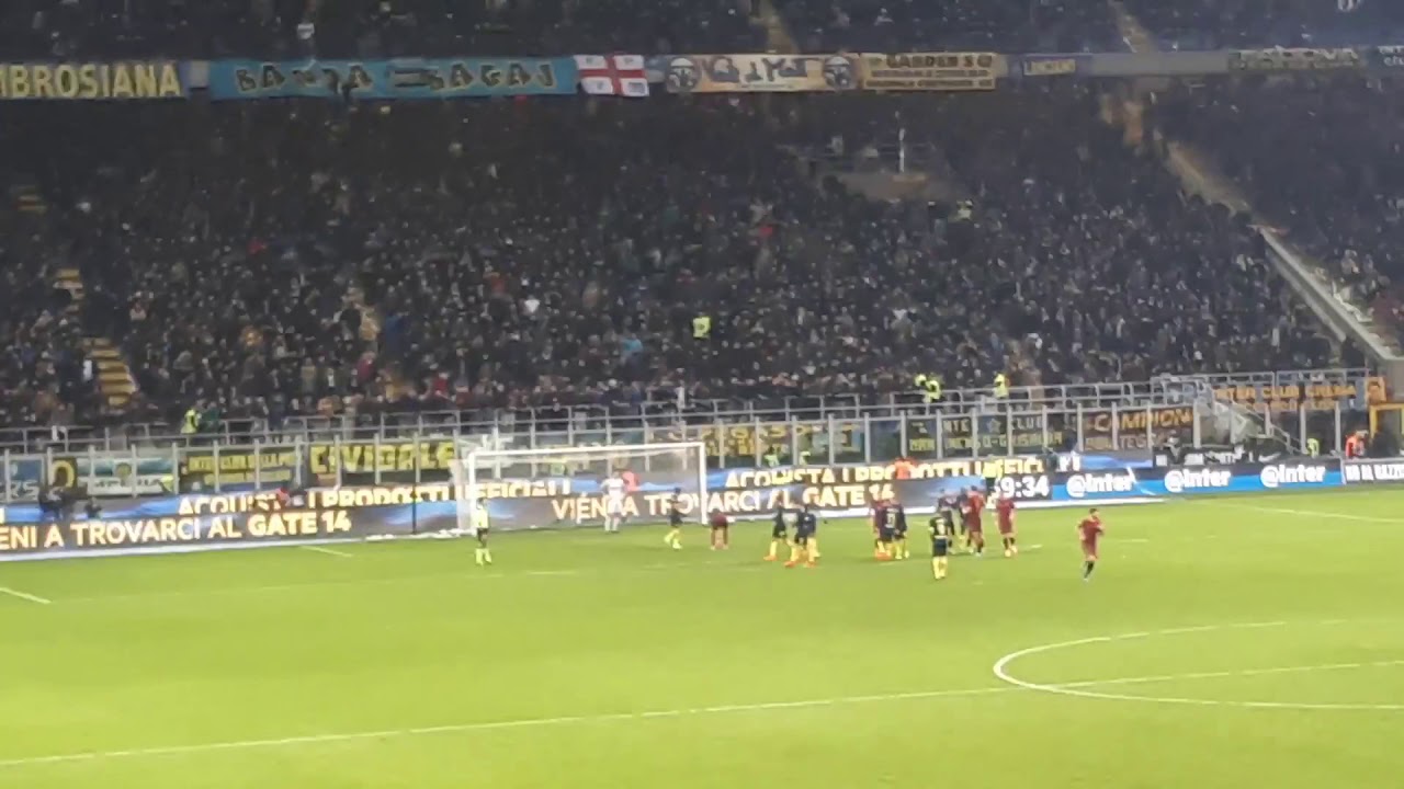 Inter-Roma 1-3 rigore Perotti