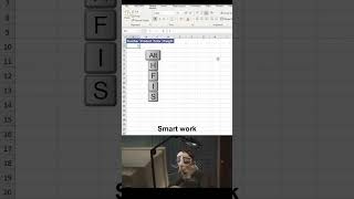 Stop typing numbers in excel! Do this instead 🔥 #exceltips #spreadsheets #office