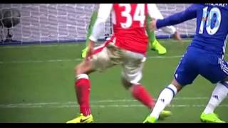 Amazing! eden hazard vs arsenal (04/02/2017)