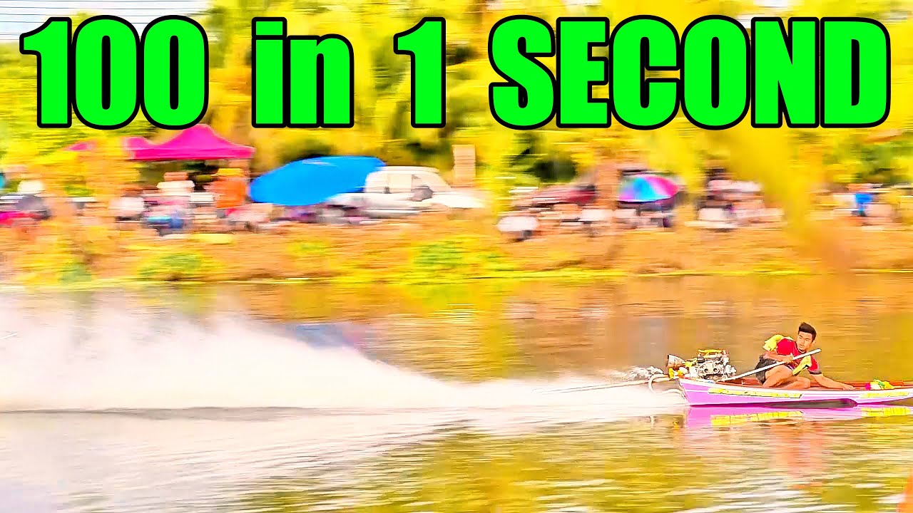 Безумные гонки на длиннохвостых лодках в Таиланде на острове Клонг Дон Рао