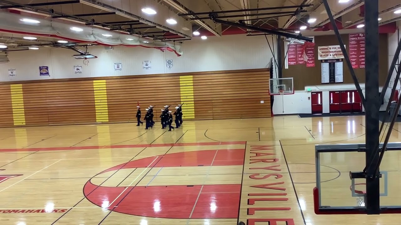 Snohomish MCJROTC Armed Drill Team Regulation Marysville 2025