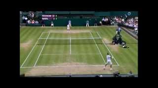 Philipp Petzschner Great Forehand Bomb Against Nadal