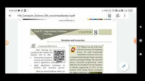 11 CS Chapter - 8 | Iteration and Recursion | Part- 1