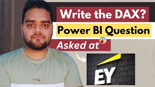 ey- dax problem asked in power bi interview😲 | must watch
