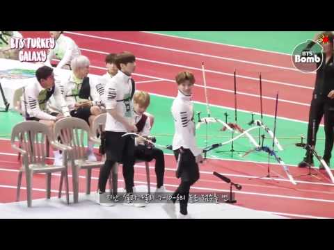 [Türkçe Altyazılı] [BANGTAN BOMB] BTS' Archery episode @ 2016 ISAC