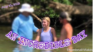 CARAH GOT BAPTIZED! | carah + caleb
