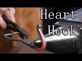 Forging a heart hook