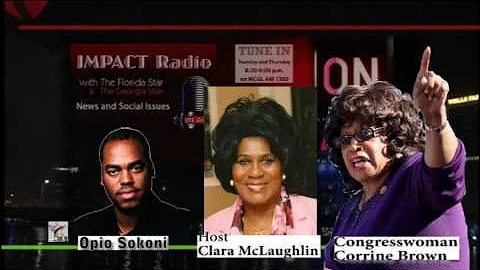 Impact: Congresswoman Corrine Brown Speaks with Cl...