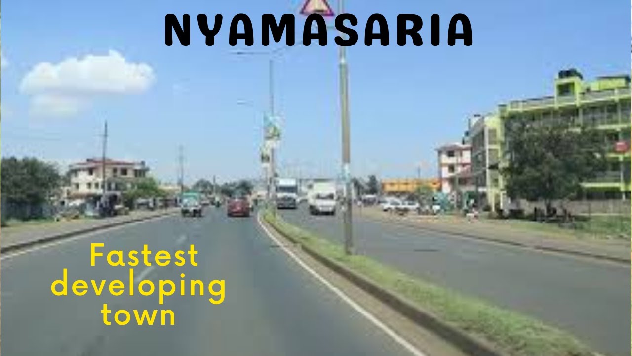 NYAMASARIA || The fastest developing town in Kisumu city