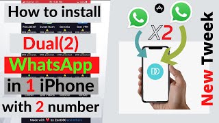 How to use dual WhatsApp in one iPhone with 2 number screenshot 1